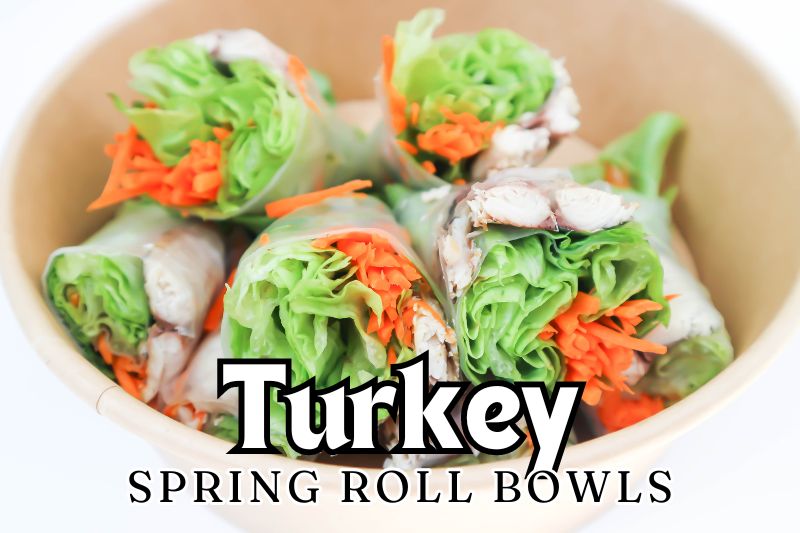 Meal Prep - Turkey Spring Roll Bowls