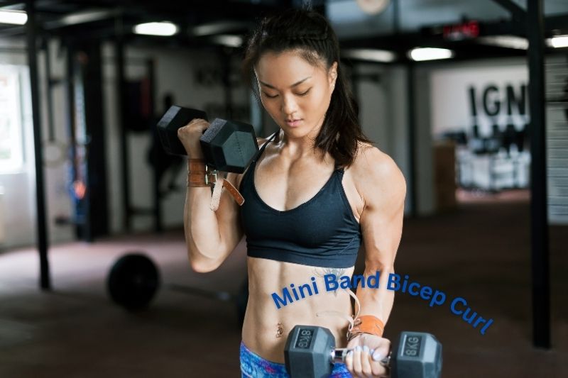 Mini Band Bicep Curl