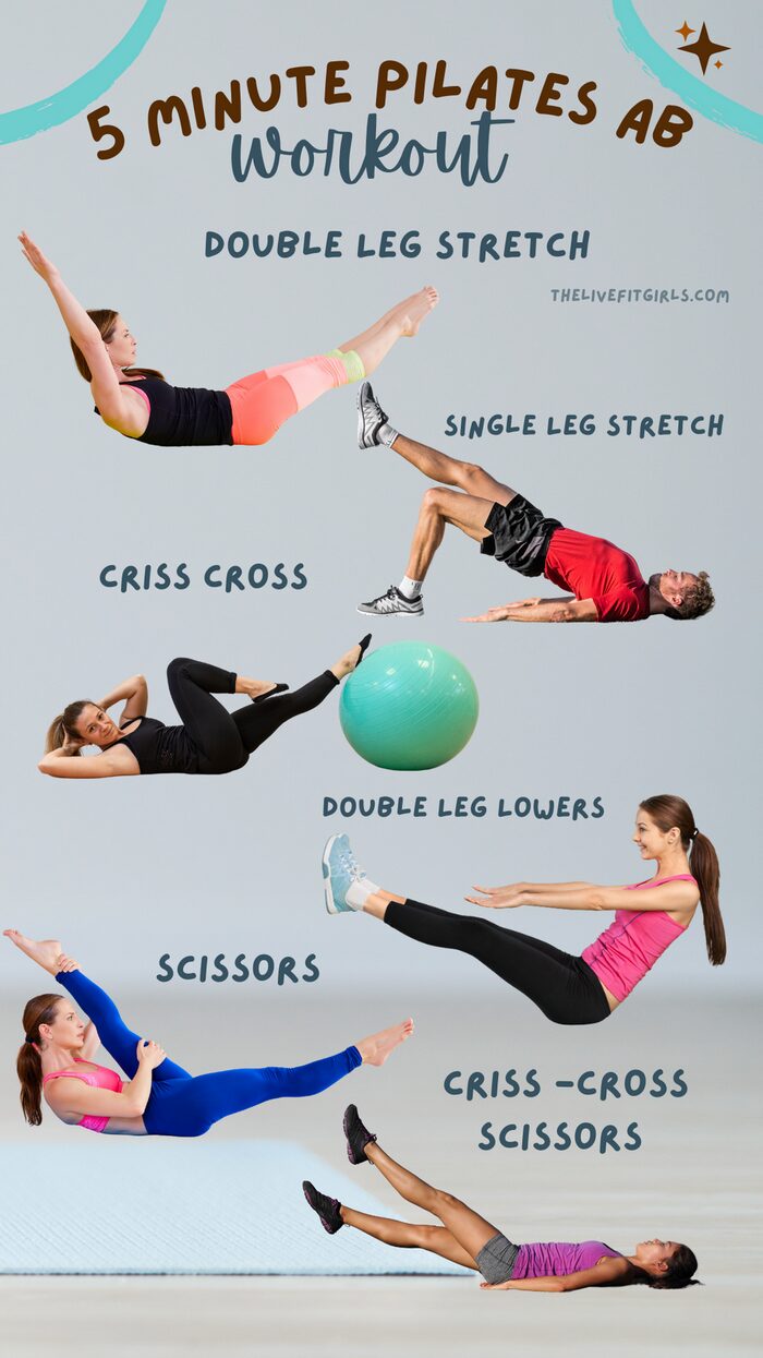 5 Minute Pilates Ab workout