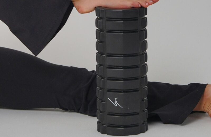 Foam rolling reduces soreness, aids recovery, improves performance—quads, calves, glutes, roll slowly.